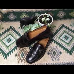 Cole Haan Pinch Buckle Burgundy S11